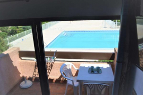 Appart Studio Mezzanine 2 couchages PORT LEUCATE NATURISME PL010-832